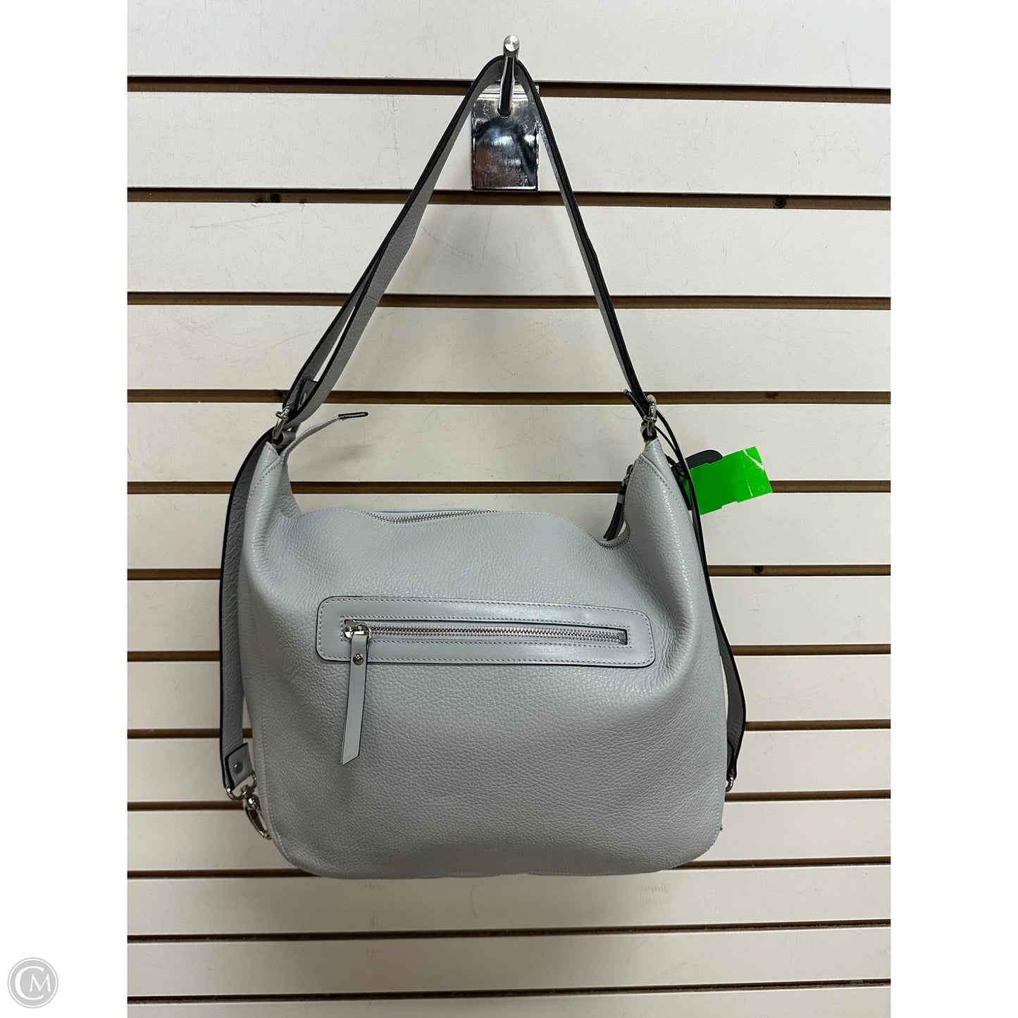 Handbag Leather By Bosca, Size: Large