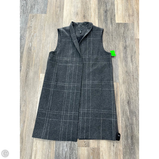 Vest Other By Eileen Fisher In Grey, Size: M