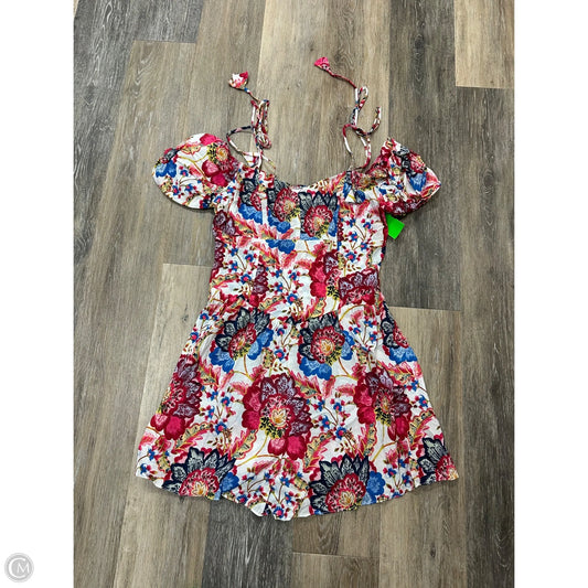 Romper Designer By Misa In Floral Print, Size: M