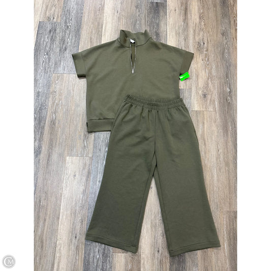 Pants Set 2pc By Dear Scarlett In Green, Size: Xl