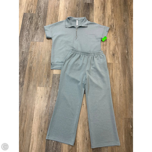 Pants Set 2pc By Dear Scarlett In Blue, Size: Xl
