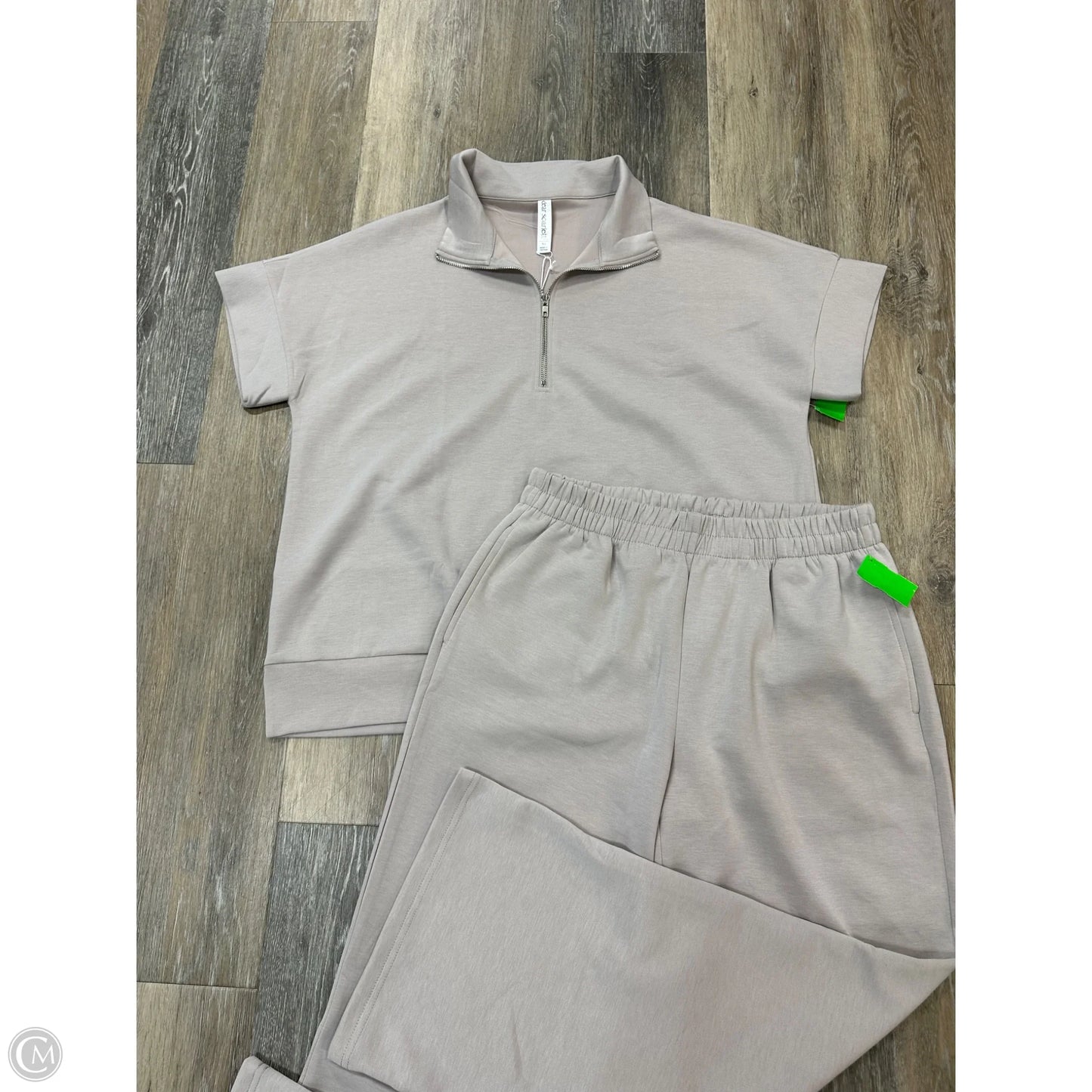 Pants Set 2pc By Dear Scarlett In Tan, Size: Xl