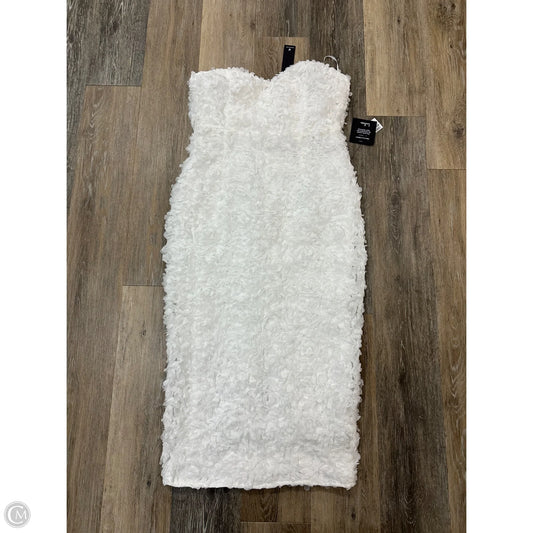 Dress Party Long By Lulus In White, Size: L