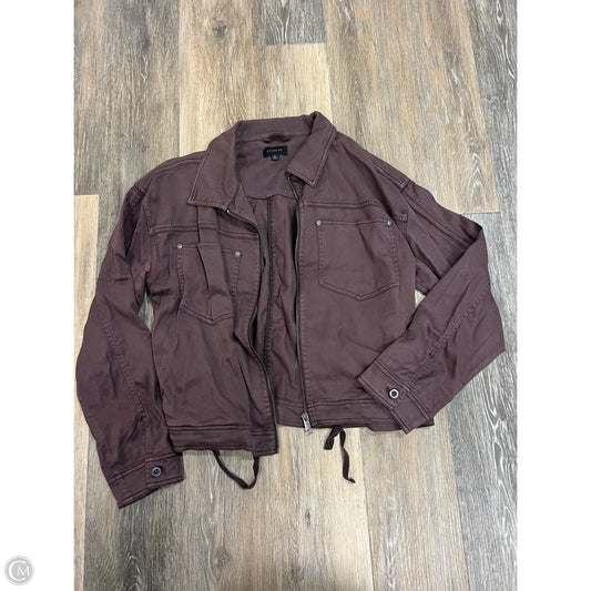 Jacket Utility By Evereve In Purple, Size: M