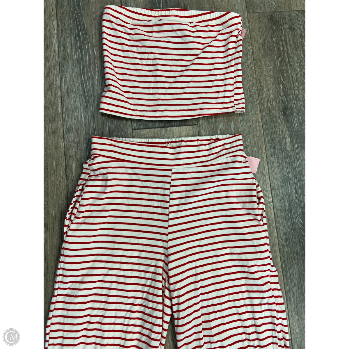 Pants Set 2pc By Cmc In Striped Pattern, Size: Xs