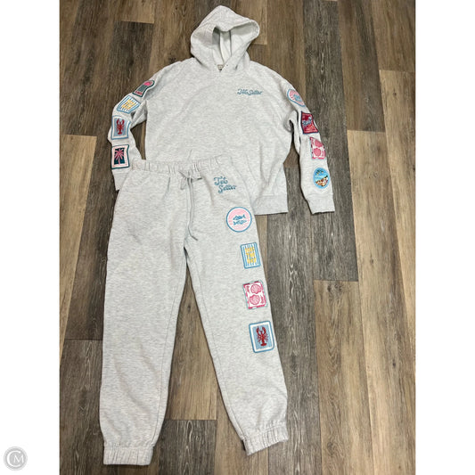 Sweatshirt Hoodie Set By Vintage Havana In Grey, Size: S