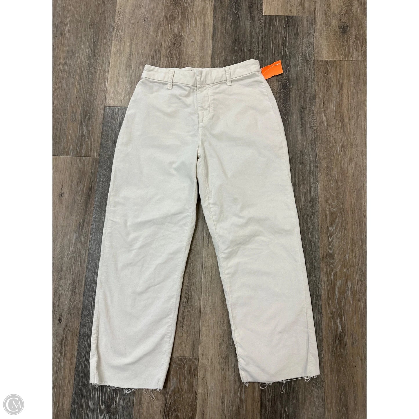 Pants Corduroy By Frank And Eileen In White, Size: 4