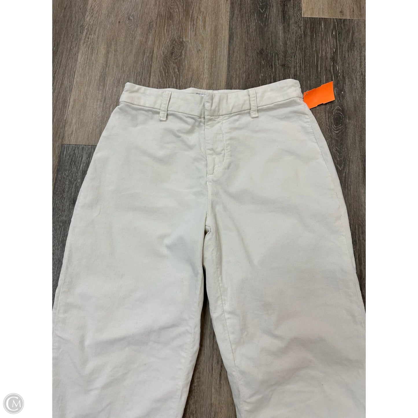 Pants Corduroy By Frank And Eileen In White, Size: 4