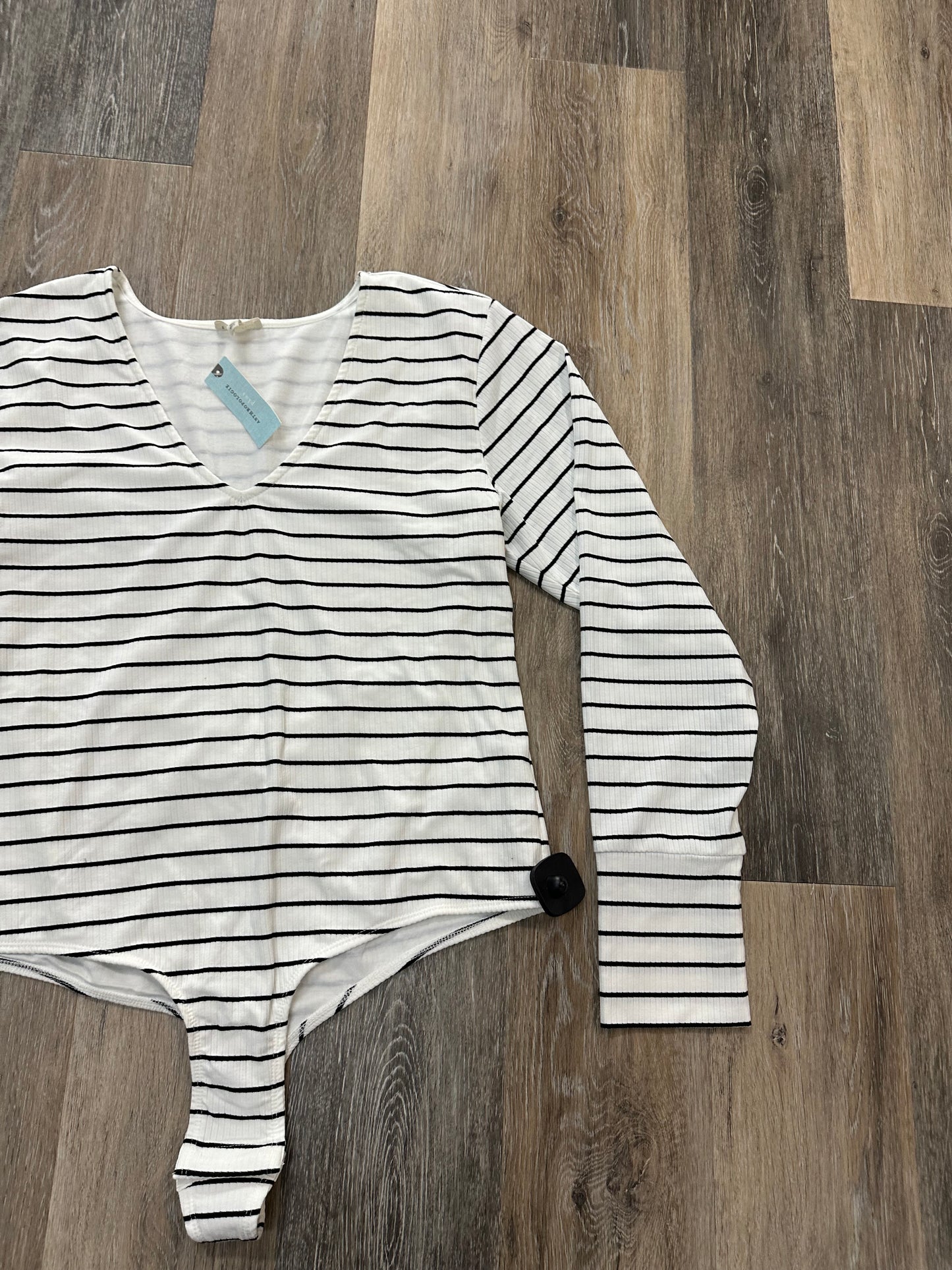 Bodysuit By Pilcro In Striped Pattern, Size: 1x