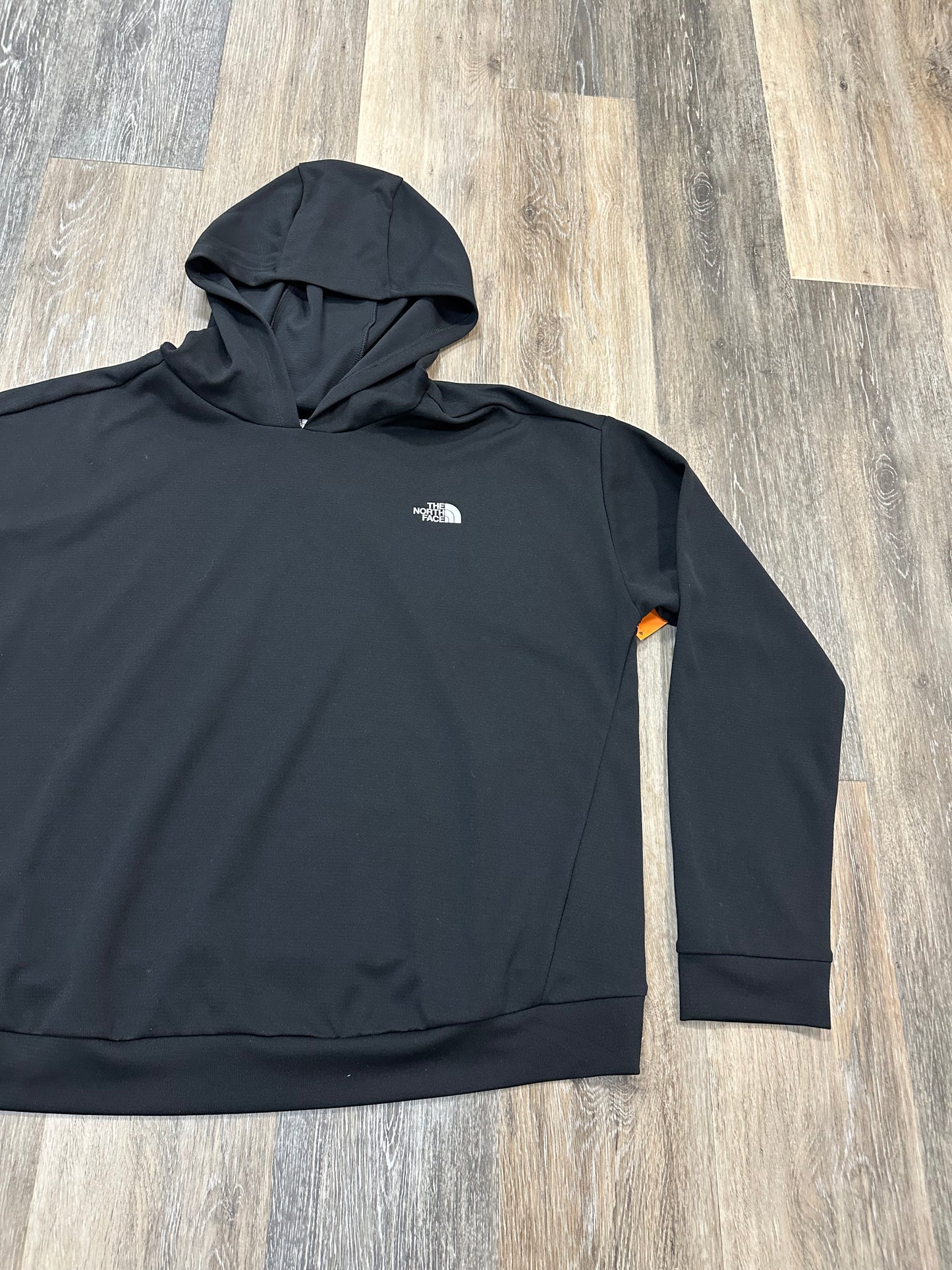 Athletic Top Long Sleeve Hoodie By The North Face In Black, Size: Xl