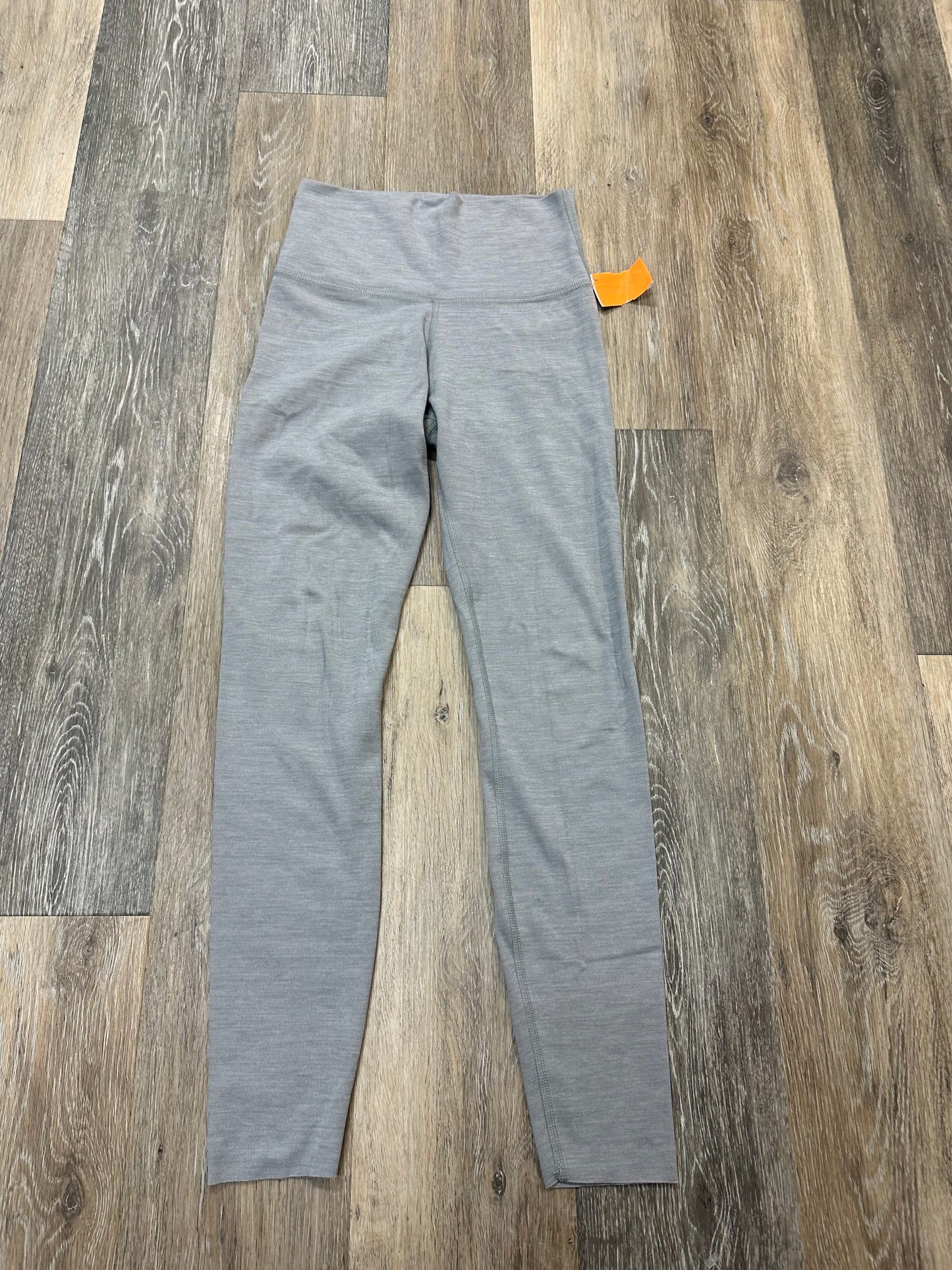 Athletic Leggings By Nike Apparel In Grey, Size: Xs