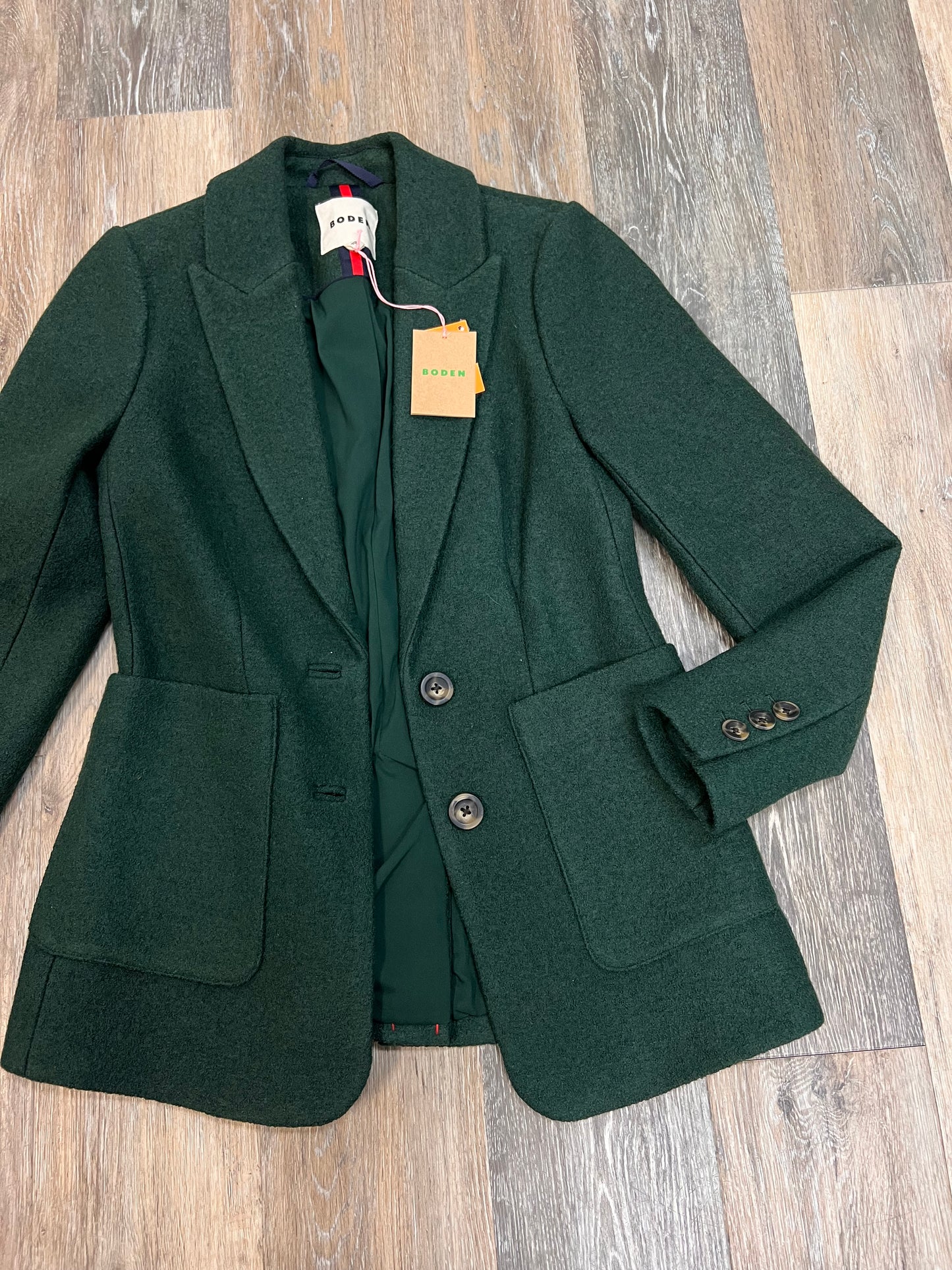 Blazer By Boden In Green, Size: 4