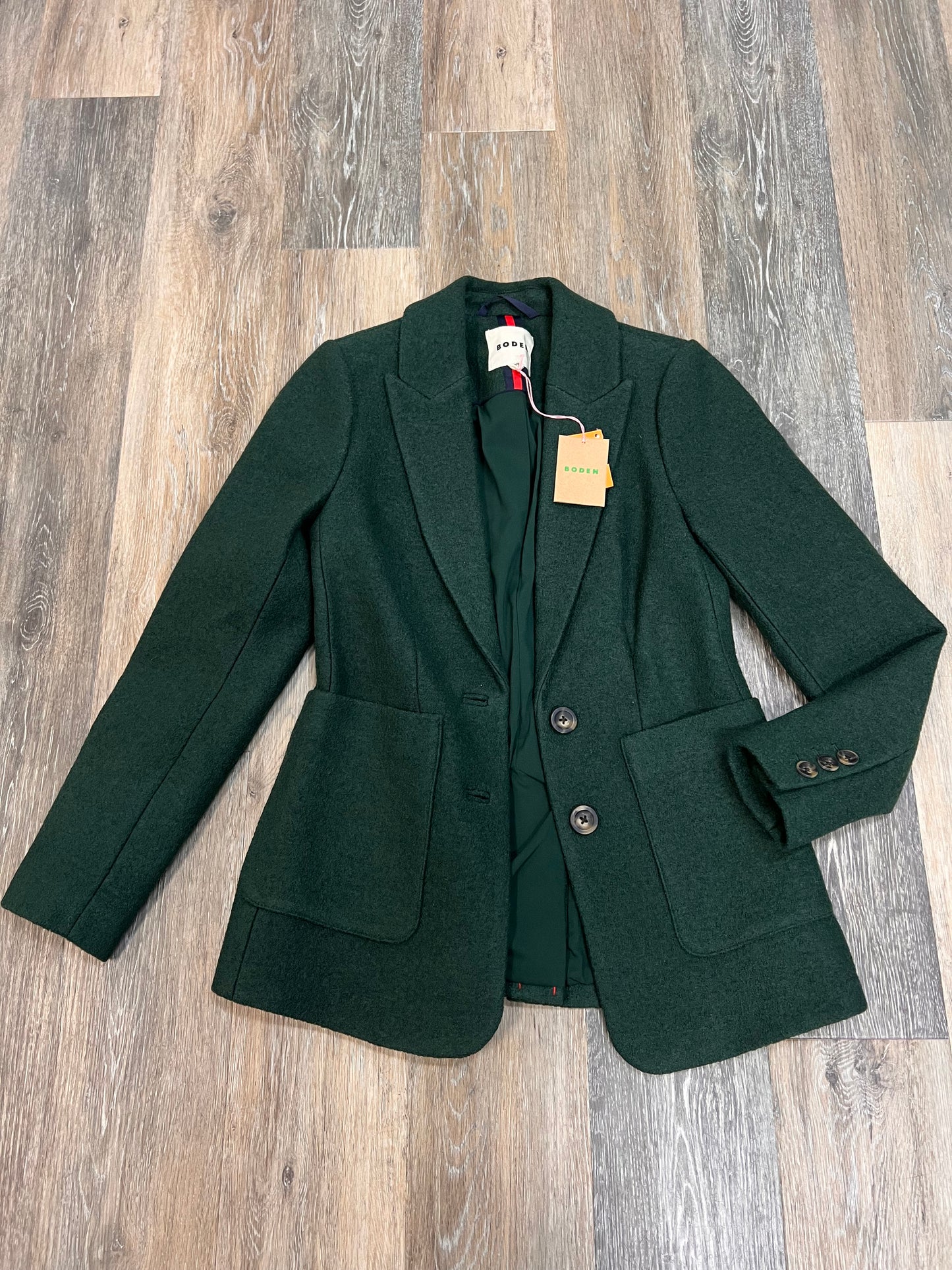 Blazer By Boden In Green, Size: 4