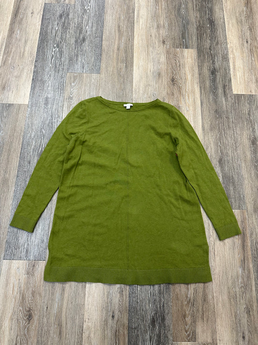 Top Long Sleeve By J. Jill In Green, Size: L