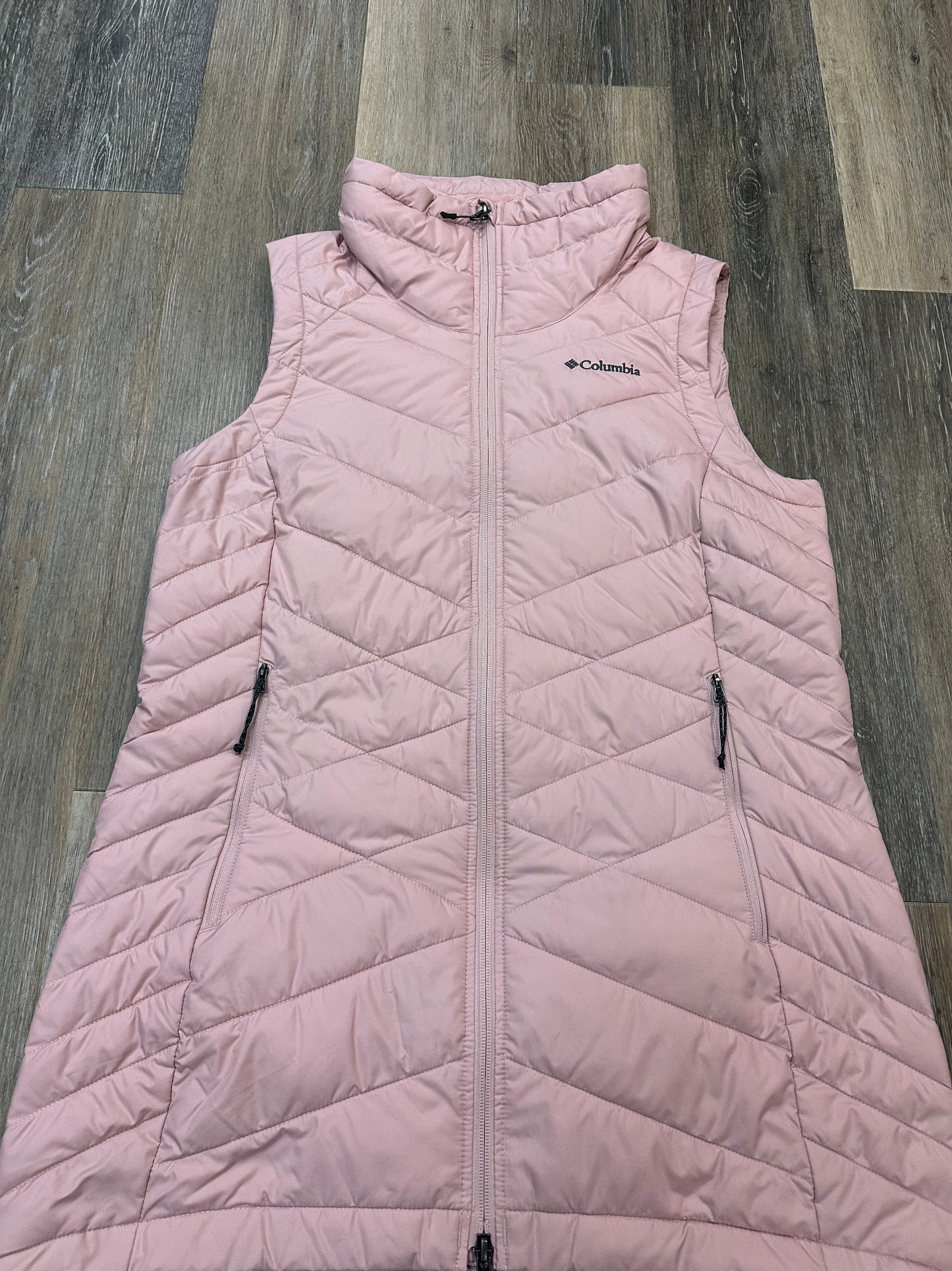 Vest Puffer & Quilted By Columbia In Pink, Size: L