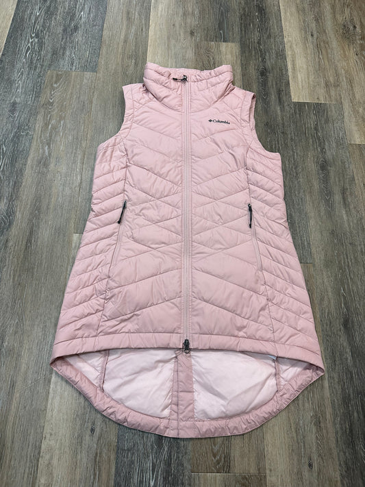 Vest Puffer & Quilted By Columbia In Pink, Size: L