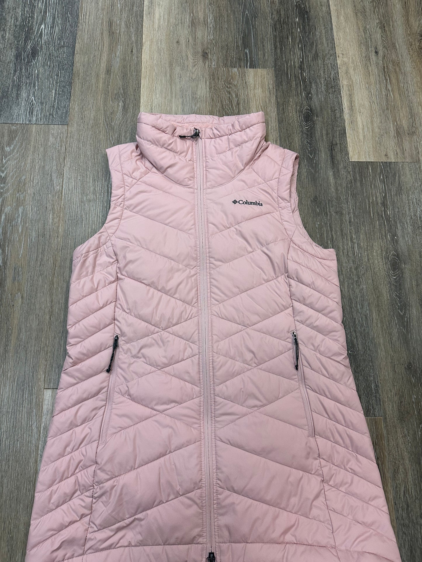 Vest Puffer & Quilted By Columbia In Pink, Size: L