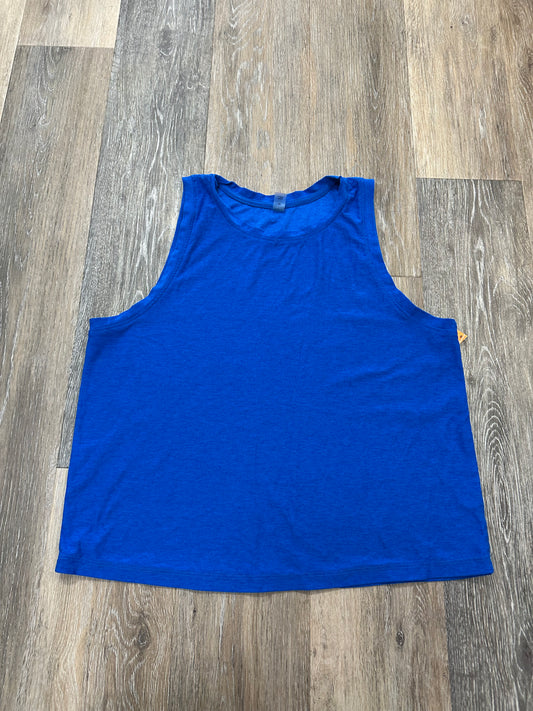 Athletic Tank Top By Beyond Yoga In Blue, Size: M