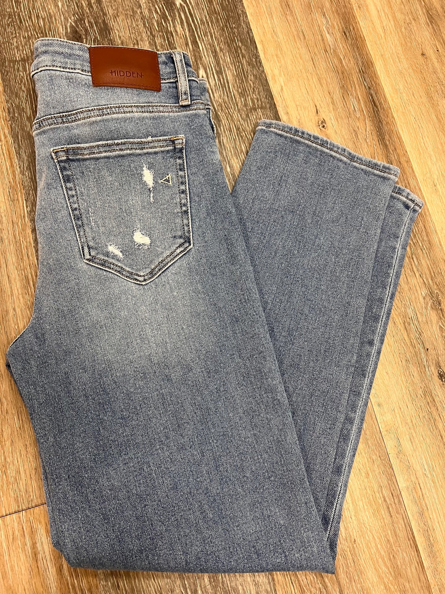 Jeans Straight By Hidden In Blue Denim, Size: 4/27