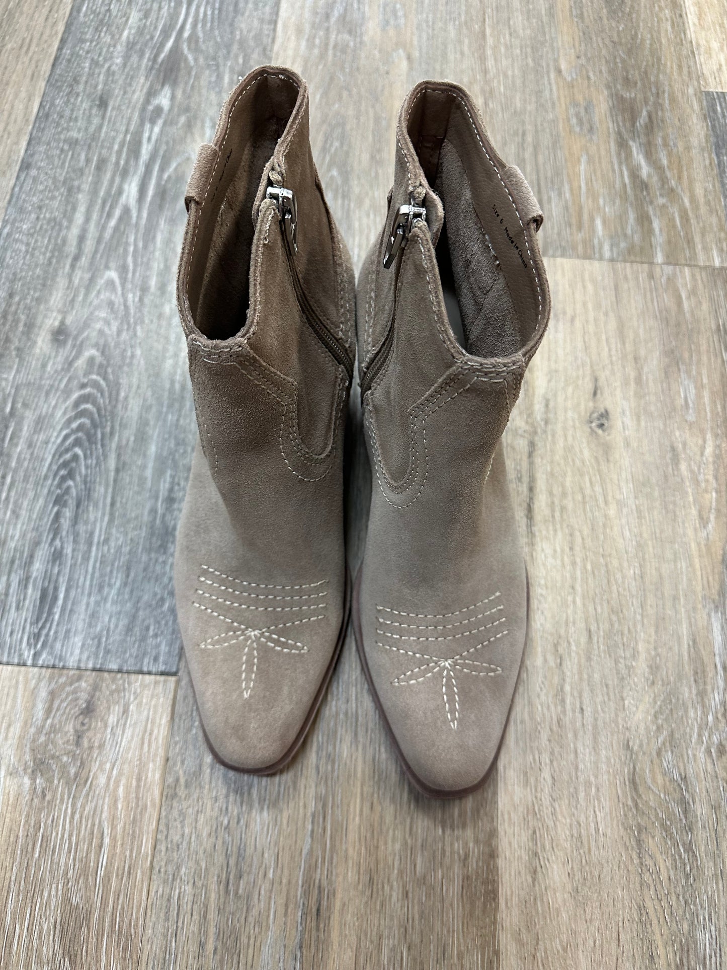 Boots Western By Dolce Vita In Taupe, Size: 6