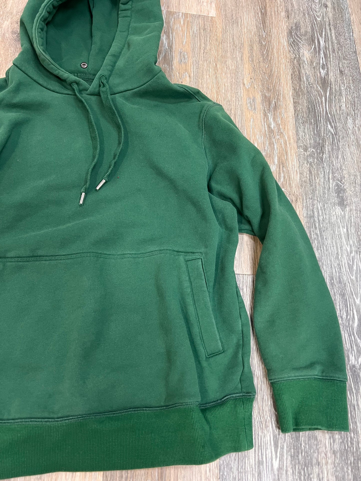 Athletic Sweatshirt Hoodie By Favorite Daughter In Green, Size: M