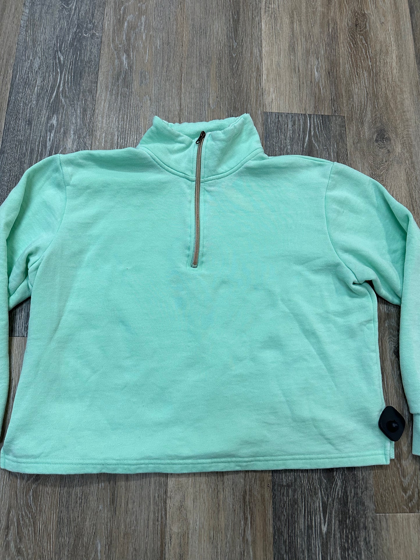 Athletic Sweatshirt Collar By Pink Lily In Green, Size: S