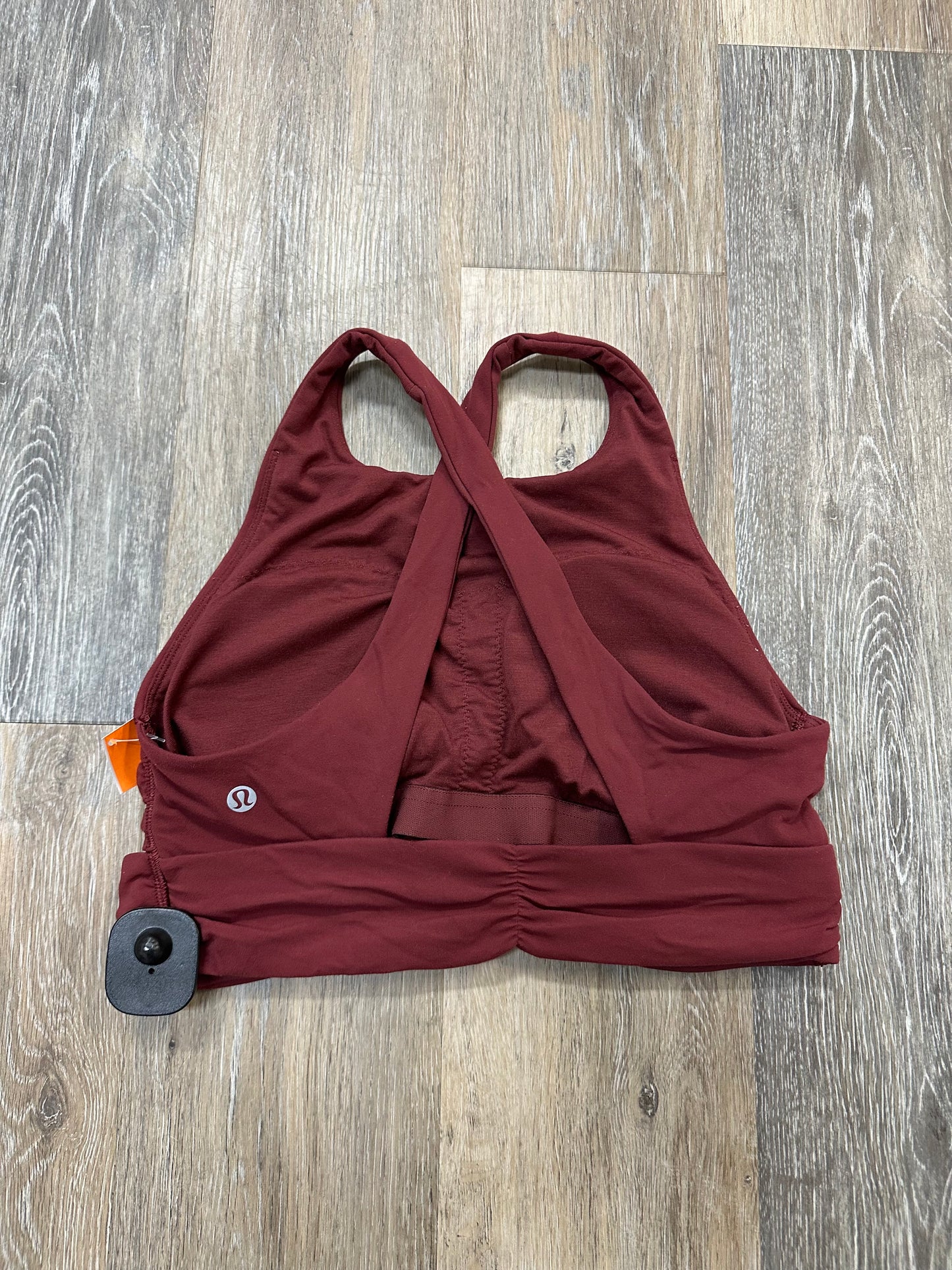 Athletic Bra By Lululemon In Red, Size: 8