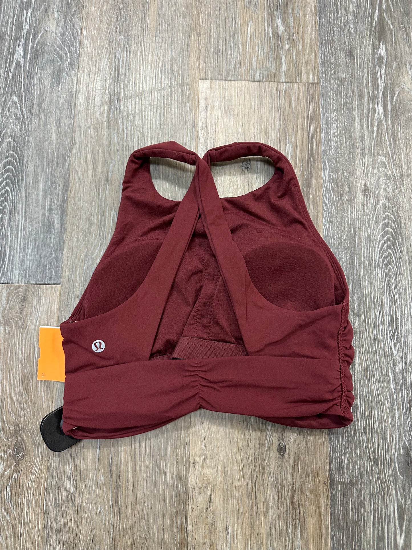 Athletic Bra By Lululemon In Red, Size: 6