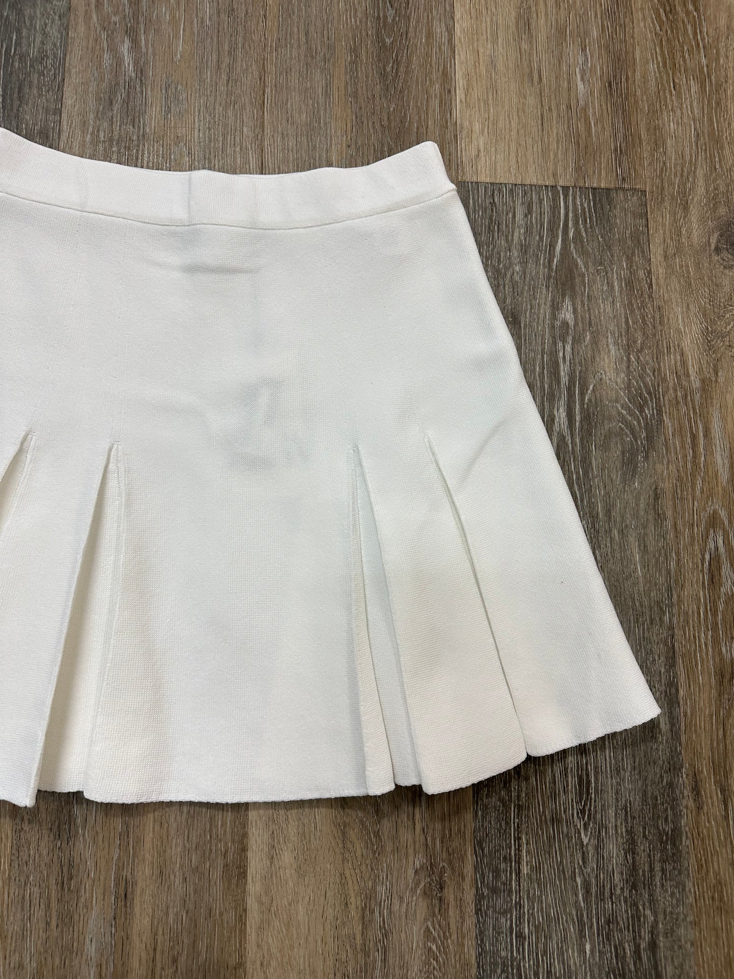 Skirt Mini & Short By Zara In White, Size: M