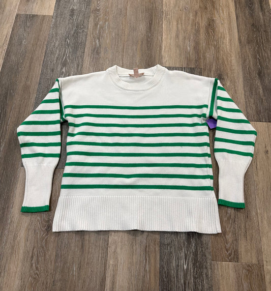 Sweater By Philosophy In Striped Pattern, Size: S