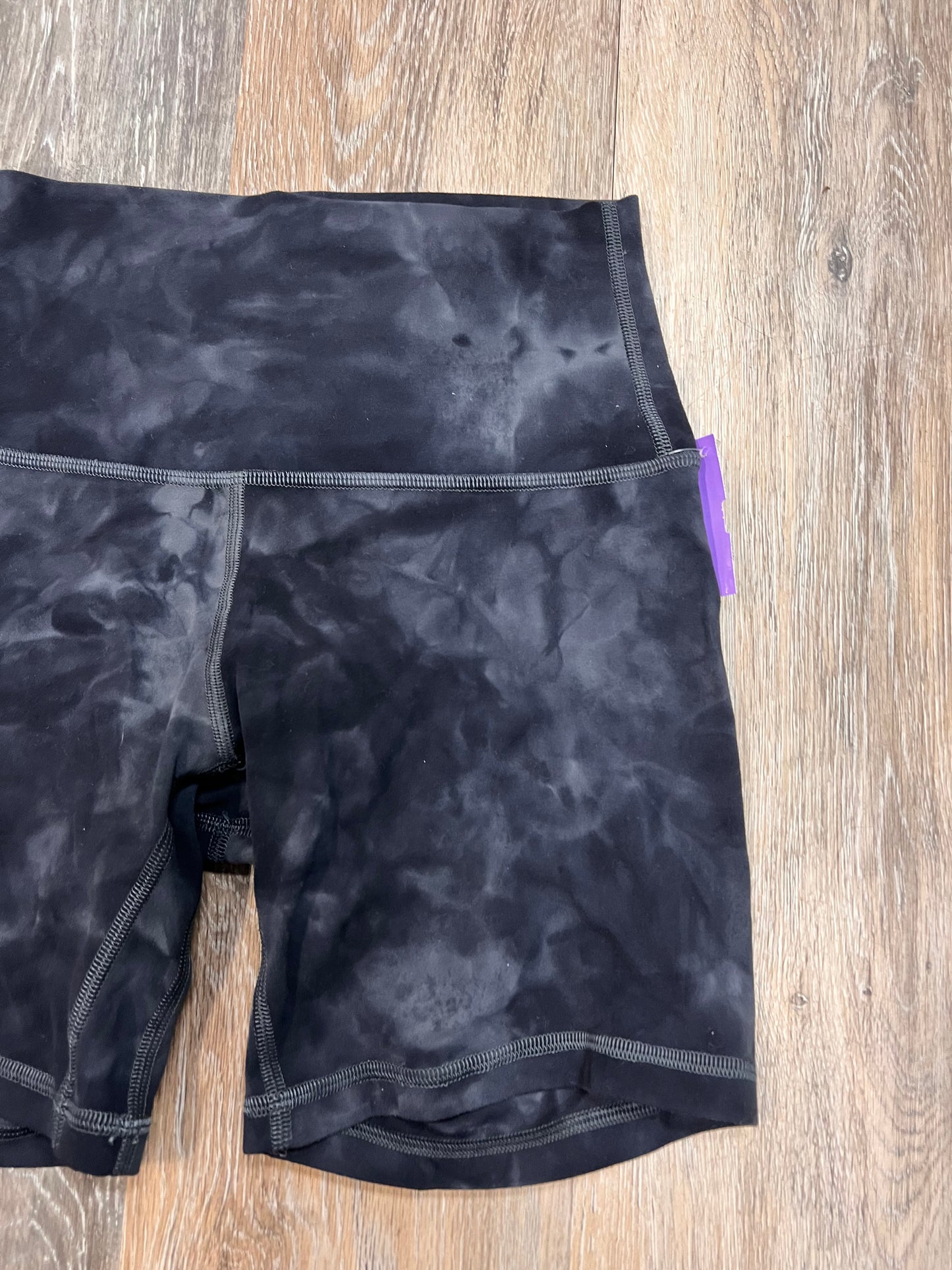 Athletic Shorts By Lululemon In Tie Dye Print, Size: 4