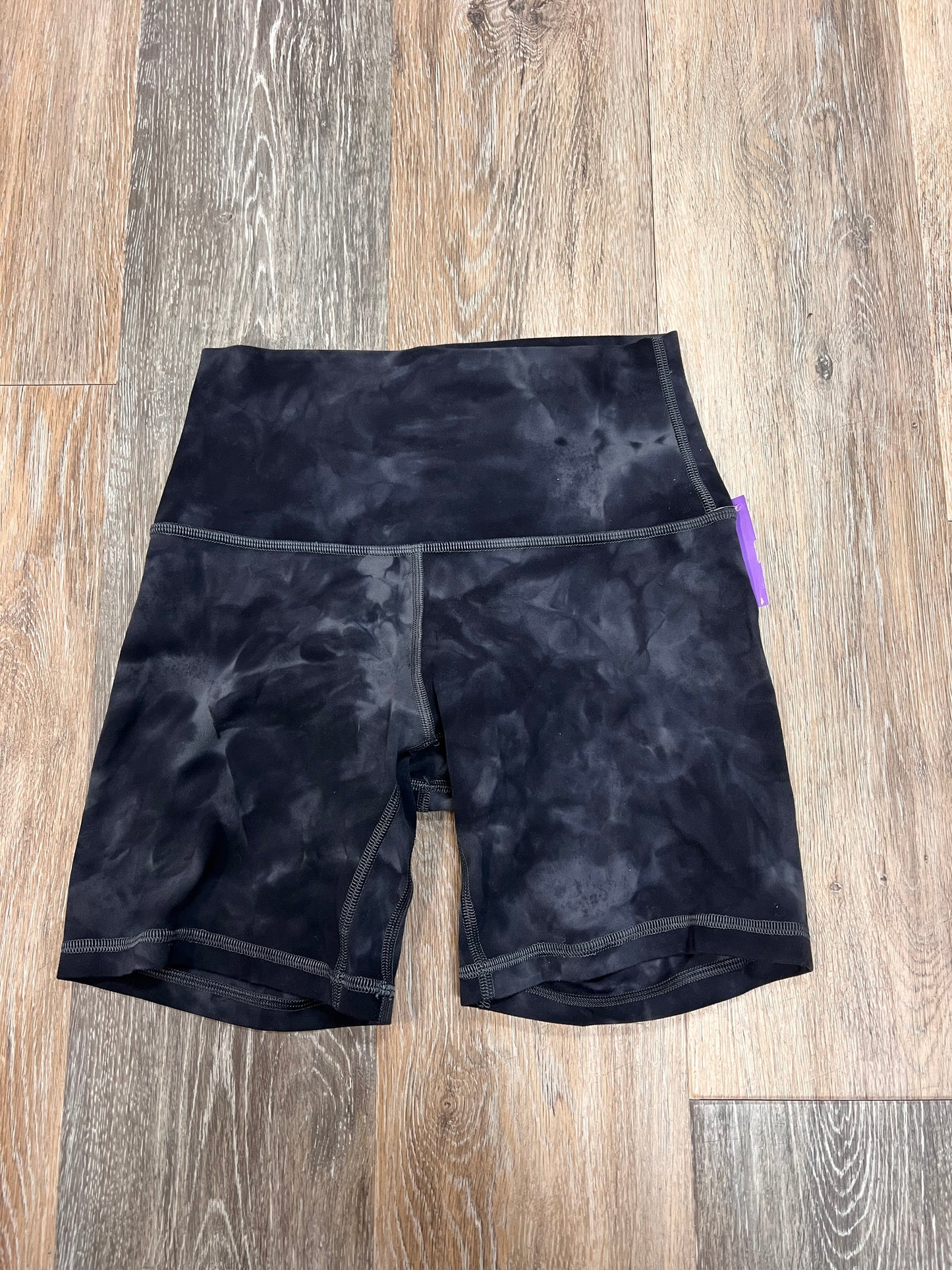 Athletic Shorts By Lululemon In Tie Dye Print, Size: 4