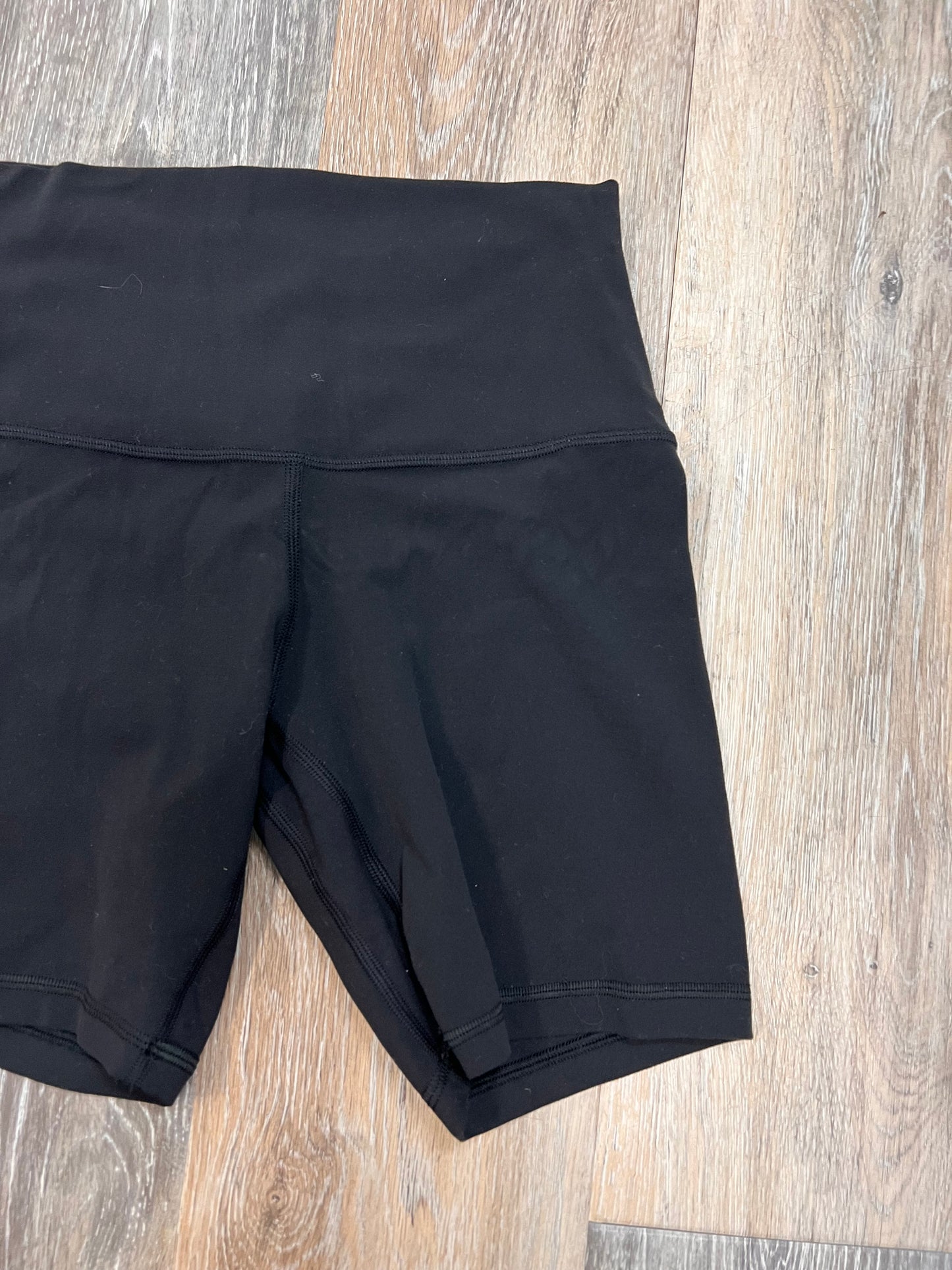 Athletic Shorts By Lululemon In Black, Size: 4