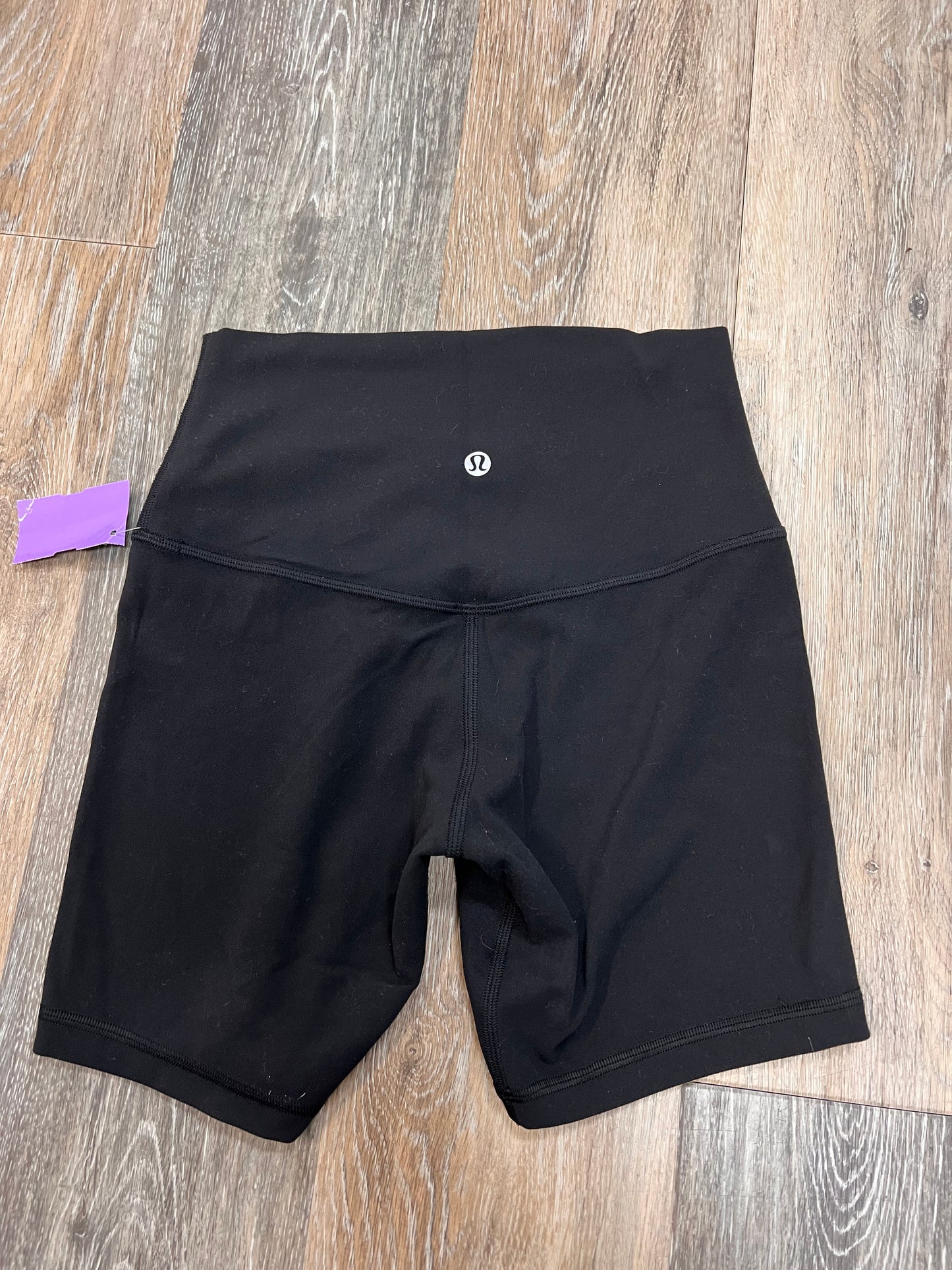 Athletic Shorts By Lululemon In Black, Size: 4