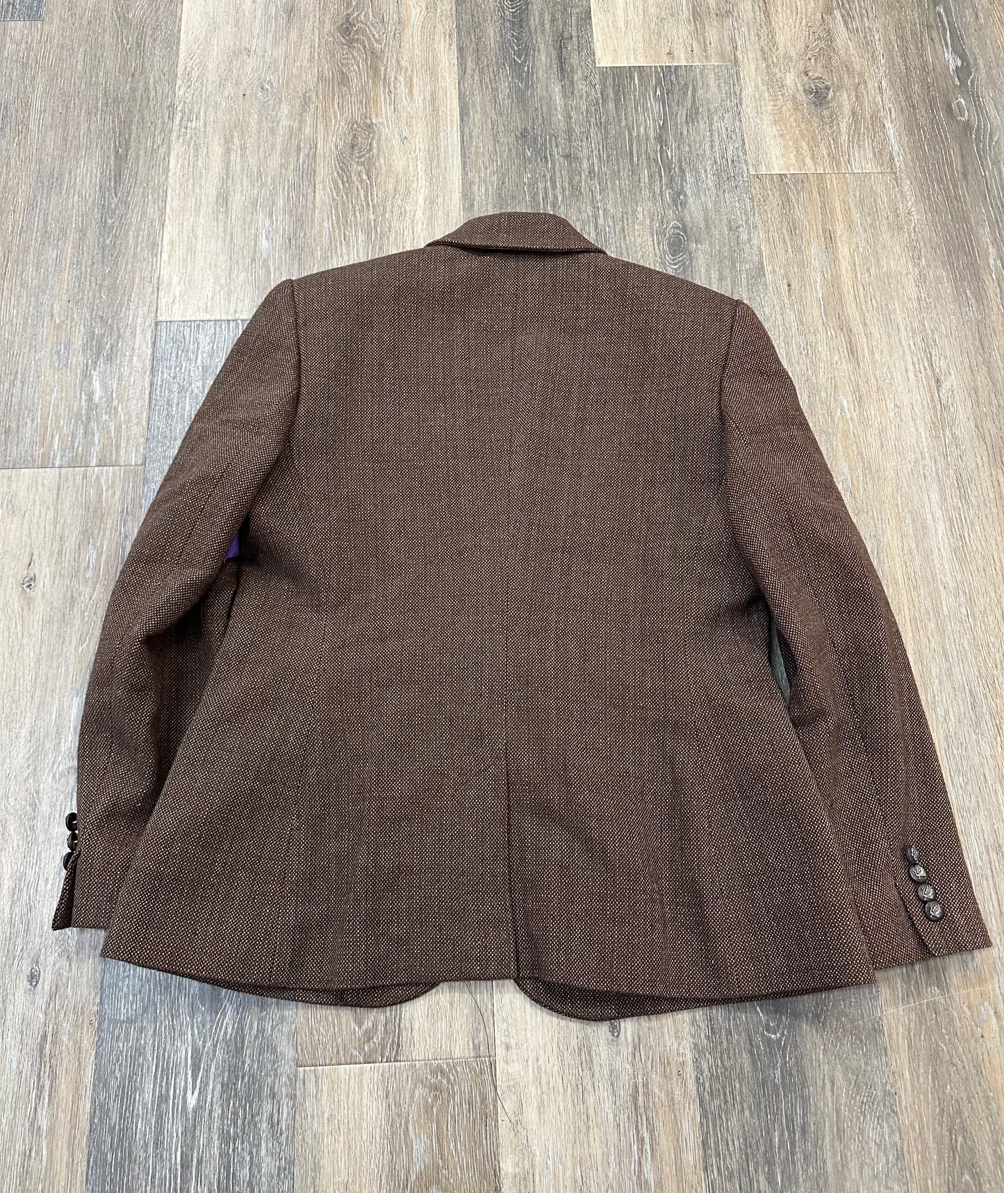 Blazer By Lauren By Ralph Lauren In Brown, Size: 12