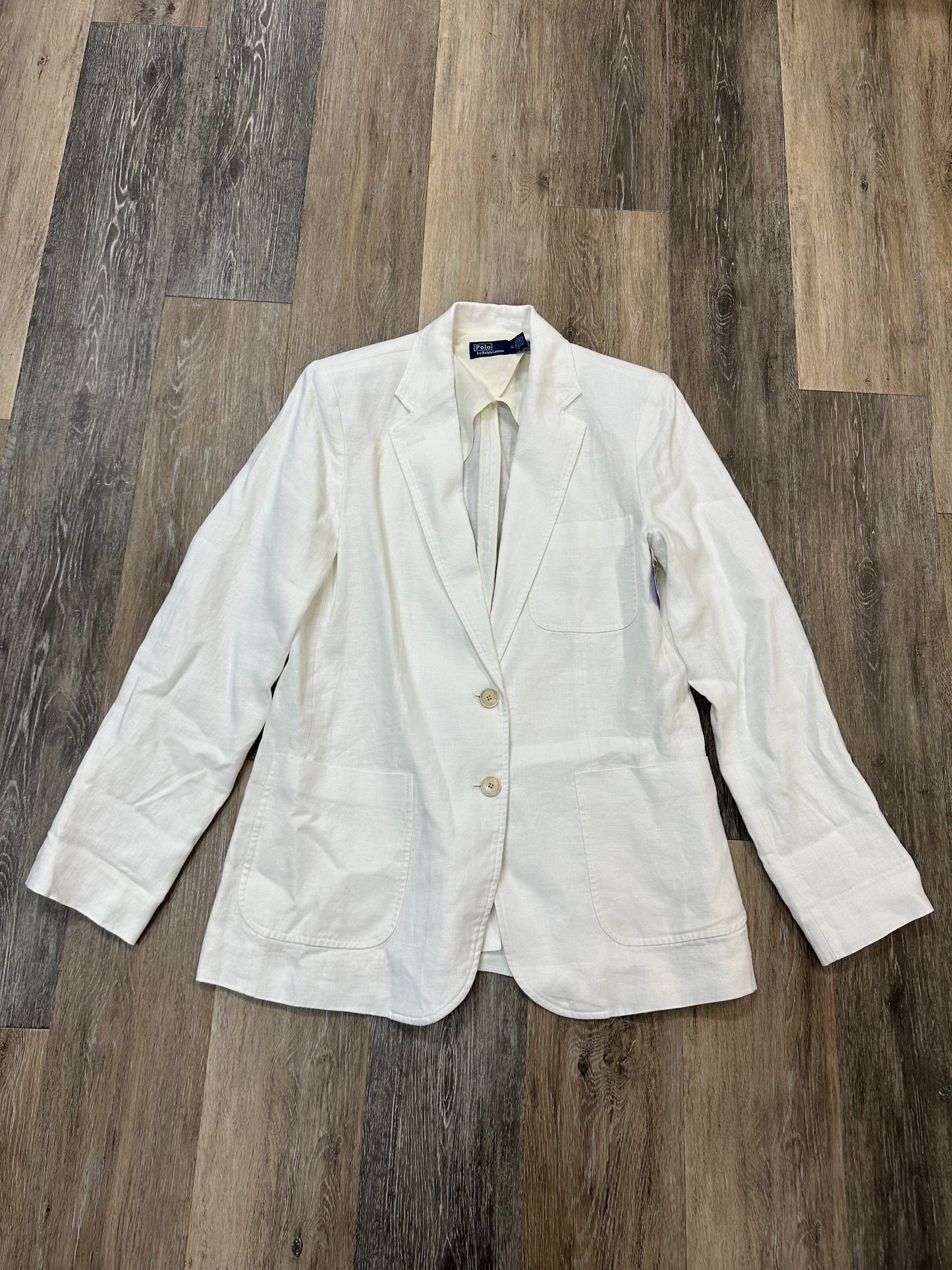 Blazer By Polo Ralph Lauren In White, Size: 12