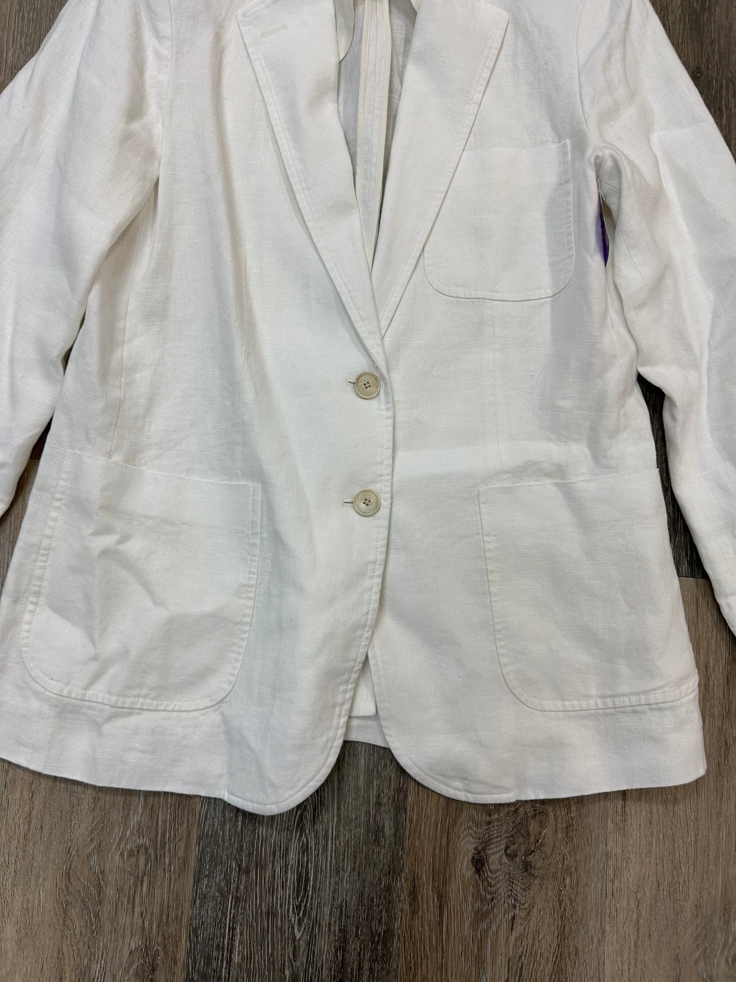 Blazer By Polo Ralph Lauren In White, Size: 12