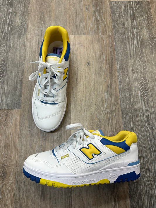 Shoes Sneakers By New Balance In Blue & Yellow, Size: 11