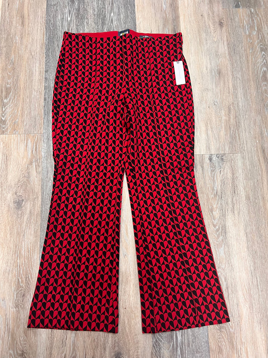 Pants Other By Maeve In Black & Red, Size: M