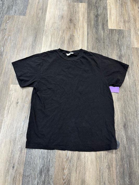 Top Short Sleeve By Rollas In Black, Size: S