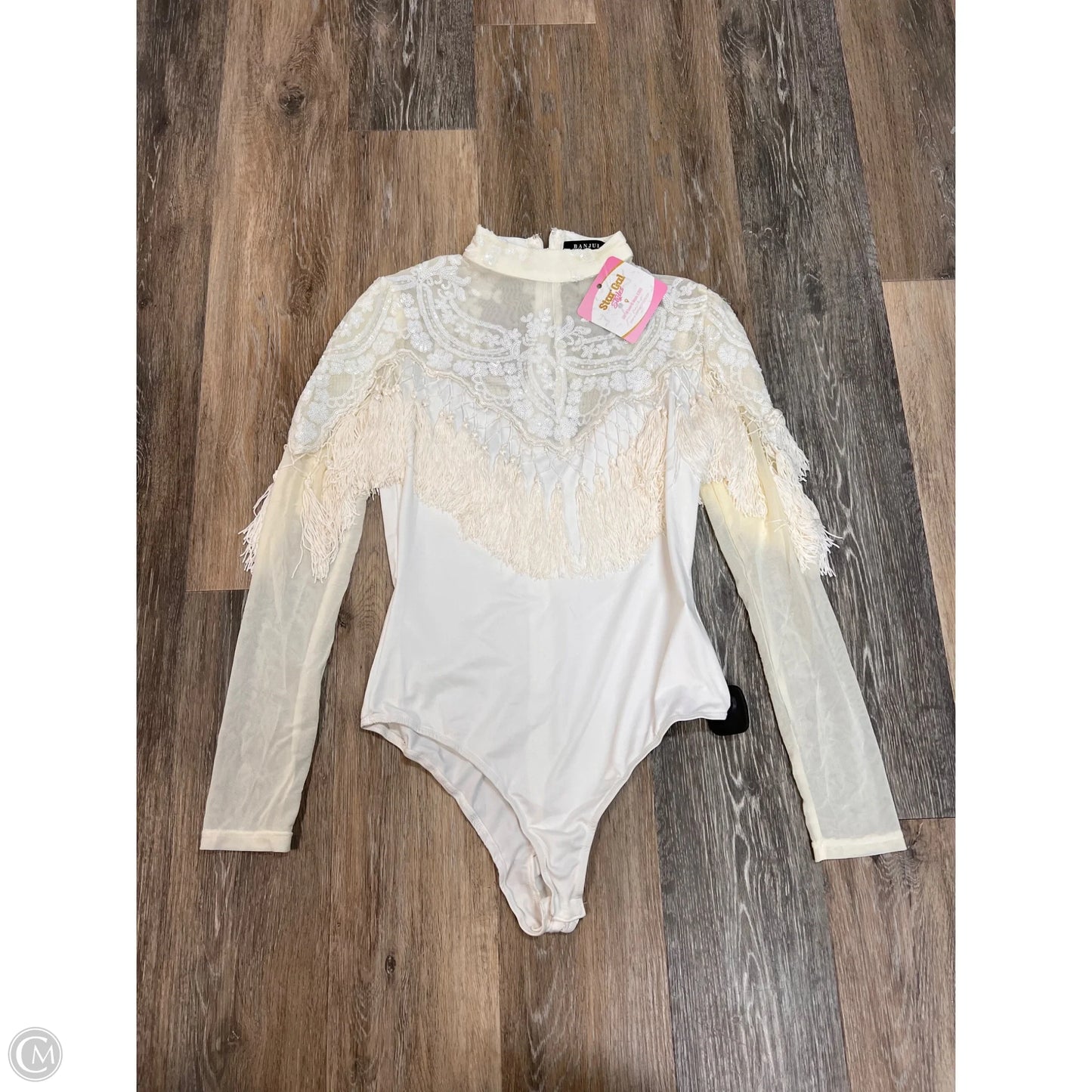 Bodysuit By Banjul In Cream, Size: L