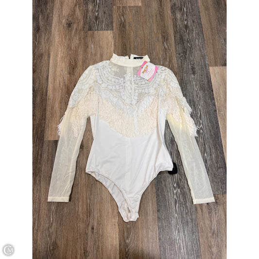 Bodysuit By Banjul In Cream, Size: L
