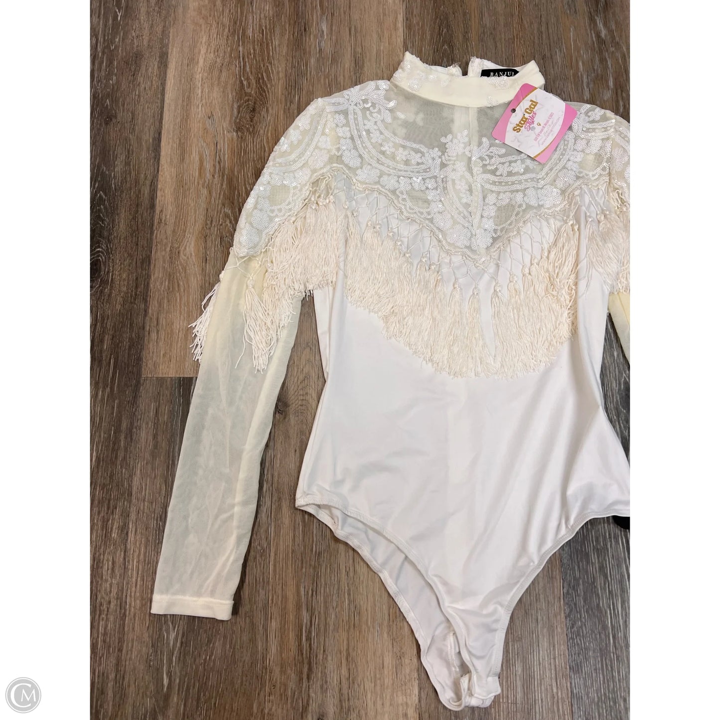 Bodysuit By Banjul In Cream, Size: L