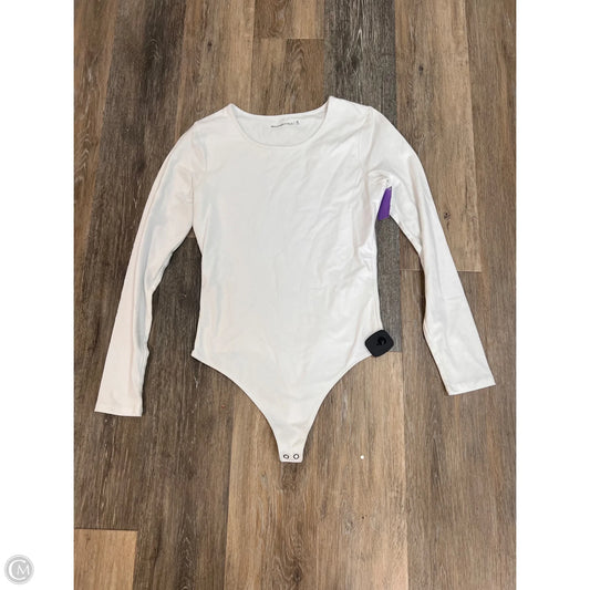 Bodysuit By Abercrombie And Fitch In White, Size: Xs