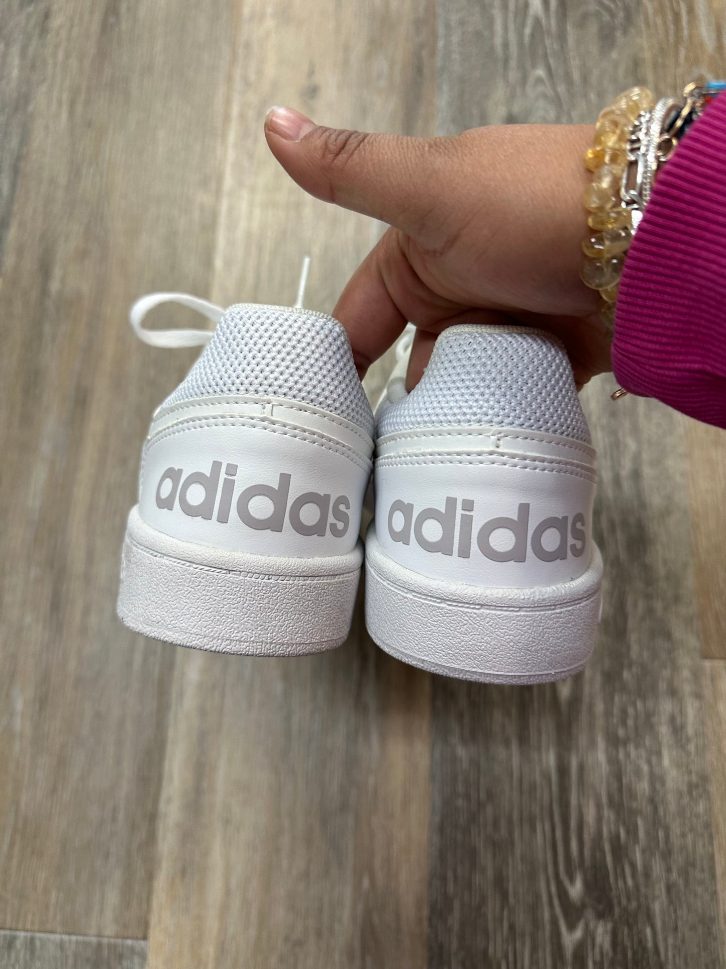 Shoes Athletic By Adidas In White, Size: 7