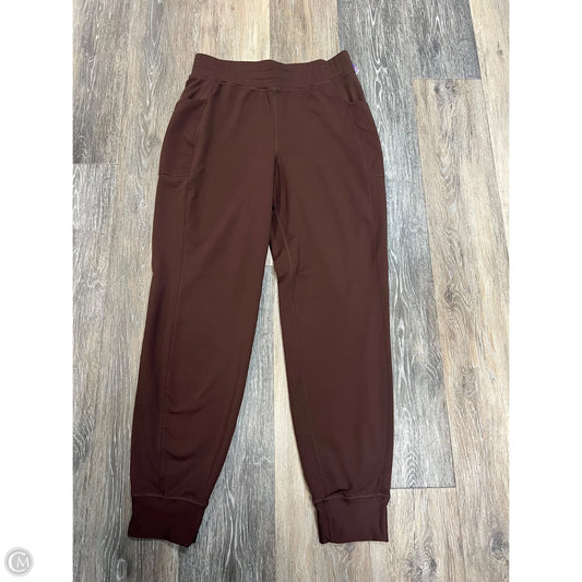 Athletic Pants By Fabletics In Brown, Size: S