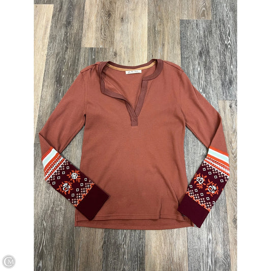 Top Long Sleeve By We The Free In Multi-colored, Size: Xl