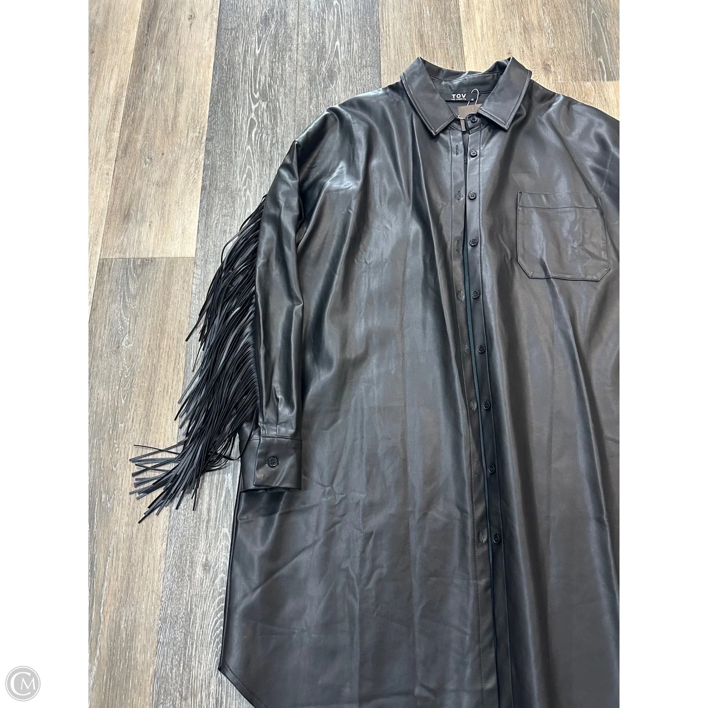Jacket Other By Tov La In Black, Size: L