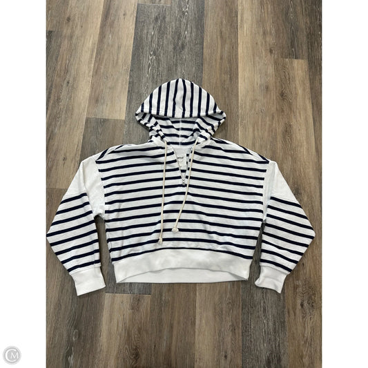 Top Long Sleeve By Aerie In Striped Pattern, Size: S