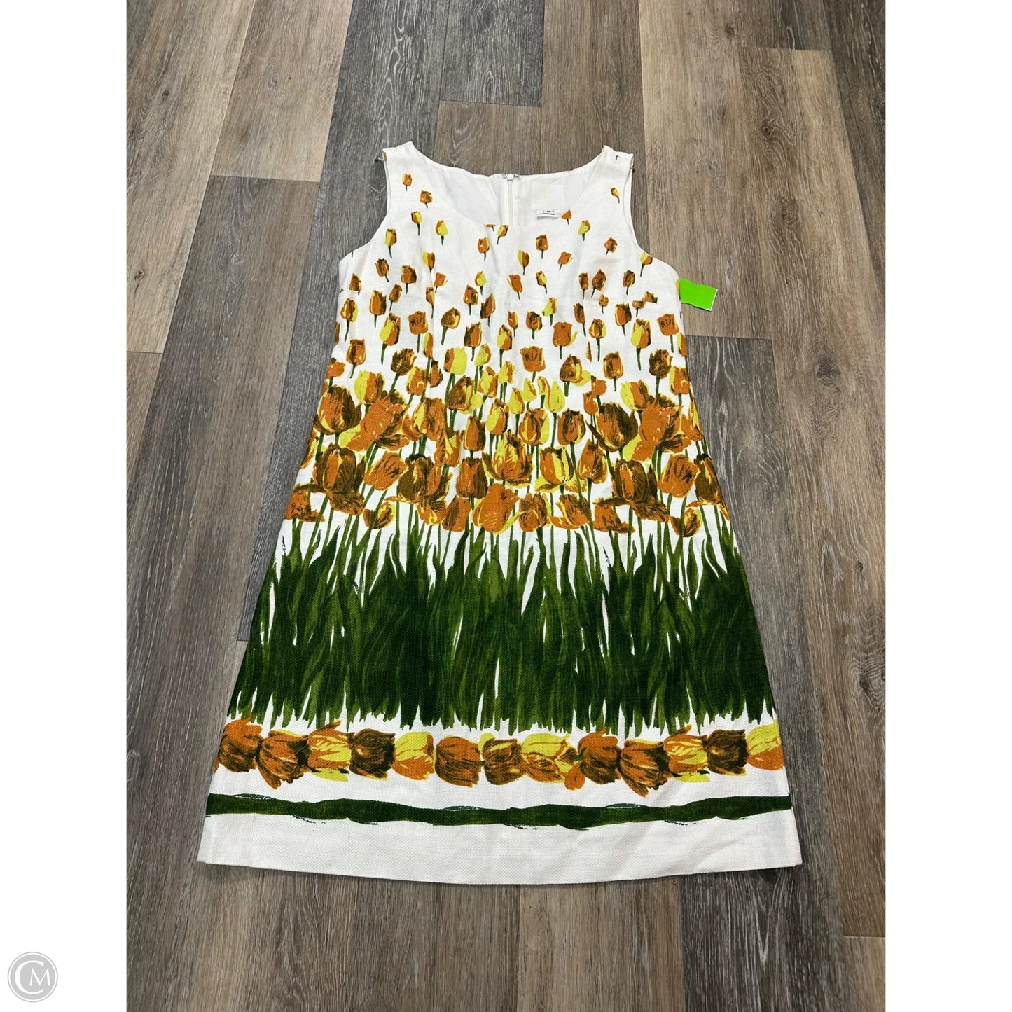 Dress Casual Short By Anna Sui In Floral Print, Size: 12